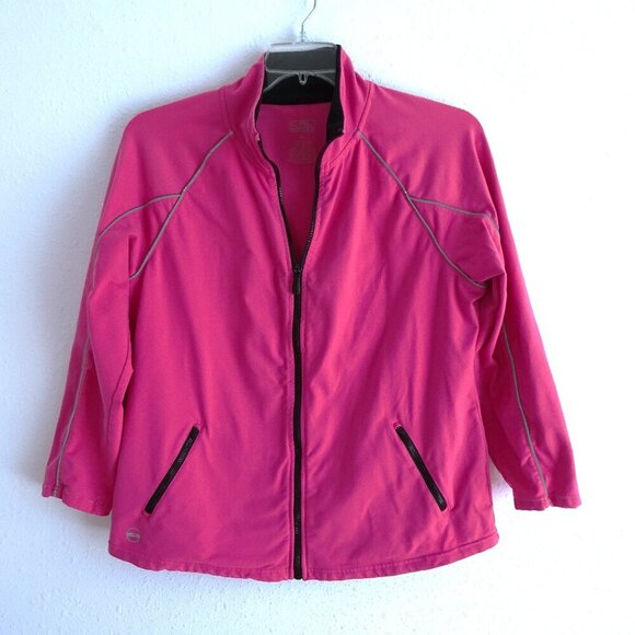 Ralph Lauren Jackets & Blazers - LRL Ralph Lauren Active Full Zip Jacket Women's Size XL Pink Track Sportswear